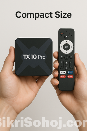 4K Ultra HD স্ট্রিমিং, ভয়েস কন্ট্রোল, আর Android TV Box
